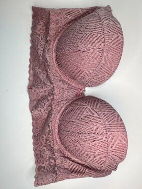 Aerie Longline Strapless Bra Dusty Rose Mauve - 34C
